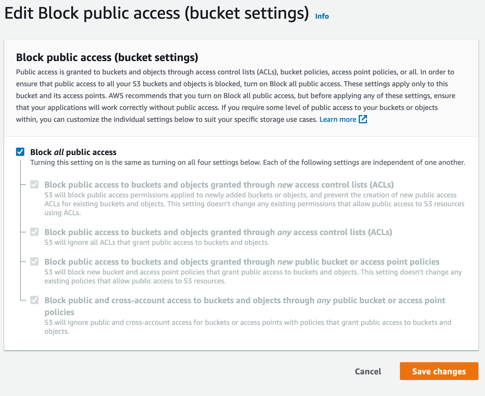 unblock-public-access