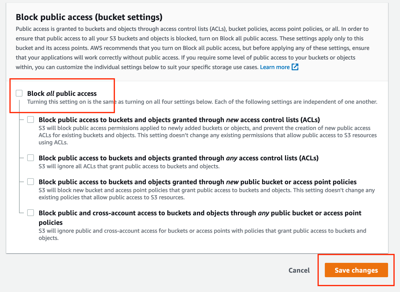 unblock-access-save